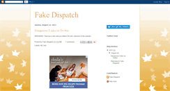 Desktop Screenshot of fakedispatch.com